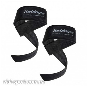 Кистьові ремені для тяги HARBINGER BIG GRIP LIFTING STRAPS пара