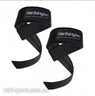 Кистьові ремені для тяги HARBINGER BIG GRIP PADDED LIFTING STRAPS пара