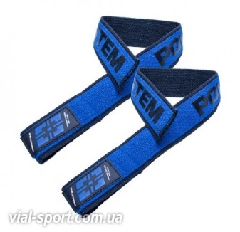 Кистьові ремені Power System ps-3401 lifting straps duplex black / blue