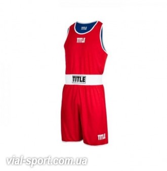 Комплект двосторонньої боксерської форми TITLE REVERSIBLE AEROVENT ELITE AMATEUR BOXING SET 10