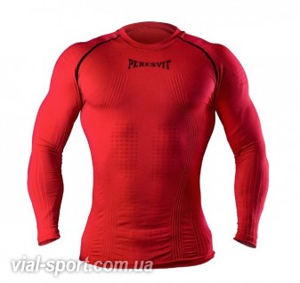 Компресійна футболка з довгим рукавом Peresvit 3D Performance Rush Compression T-Shirt Red