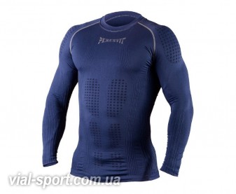 Компресійна футболка з довгим рукавом Peresvit 3D Performance Rush Compression T-Shirt Navy