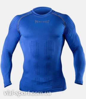 Компресійна футболка з довгим рукавом Peresvit 3D Performance Rush Compression T-Shirt Royal