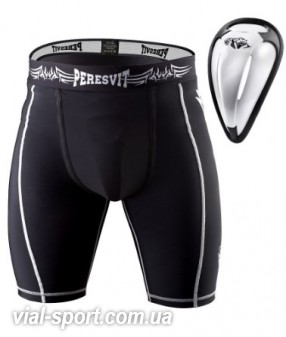 Компресійні шорти Peresvit Blade Compression Shorts з черепашкою Bioflex Cup