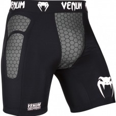 Компресійні шорти Venum Absolute Compression Shorts Black Grey