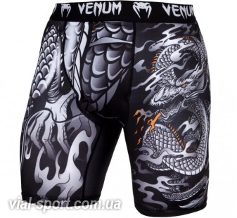 Компресійні шорти Venum Dragons Flight Compression Shorts Black