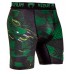 Компресійні шорти Venum Green Viper Compression Shorts Black Green