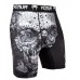 Компресійні шорти Venum Santa Muerte 3.0 Compression Shorts Black White