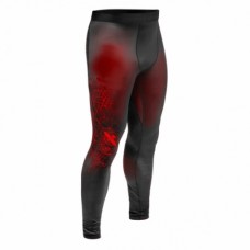 Компресійні штани Hayabusa Geo Jiu Jitsu Spats Red