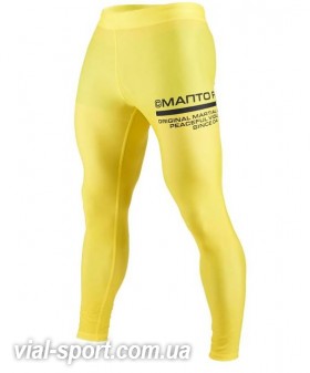 Компресійні штани Manto Grappling Tights Future Yellow