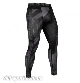 Компресійні штани Venum AMRAP Spats Black Grey