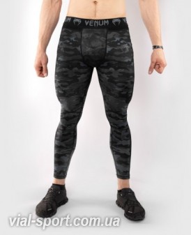 Компресійні штани Venum Defender Spats Dark Camo