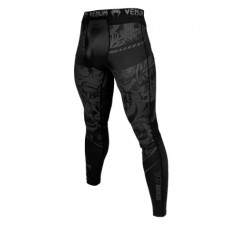 Компресійні штани Venum Devil Spats Black Black