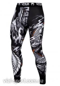 Компресійні штани Venum Dragons Flight Spats Black