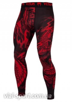 Компресійні штани Venum Dragons Flight Spats Red