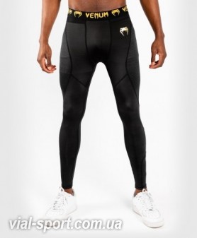 Компресійні штани Venum G-Fit Spats Black Gold