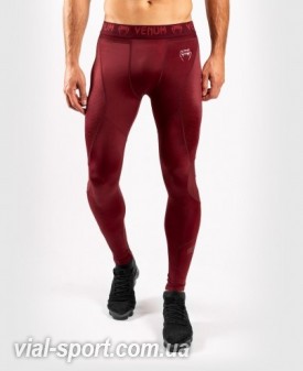 Компресійні штани Venum G-Fit Spats Burgundy