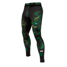 Компресійні штани Venum Green Viper Spats Black Green