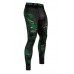 Компресійні штани Venum Green Viper Spats Black Green