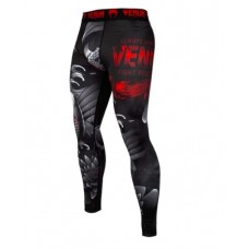 Компресійні штани Venum Koi 2.0 Spats Black White