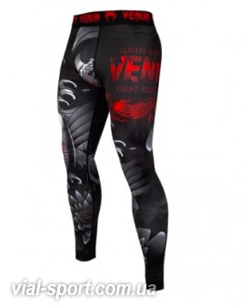 Компресійні штани Venum Koi 2.0 Spats Black White