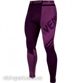 Компресійні штани Venum NoGi 2.0 Spats Black Purple