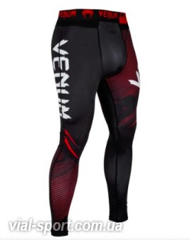 Компресійні штани Venum NoGi 2.0 Spats Black Red