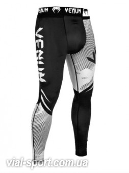 Компресійні штани Venum NoGi 2.0 Spats Black White