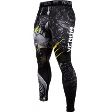 Компресійні штани Venum Viking 2.0 Spat Black Yellow