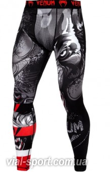 Компресійні штани Venum Werewolf Spats Black