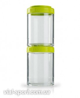 Контейнер спортивний BlenderBottle GoStak 2 Pak Green (ORIGINAL)