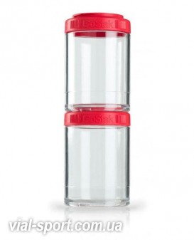 Контейнер спортивний BlenderBottle GoStak 2 Pak Red (ORIGINAL)