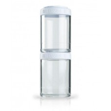 Контейнер спортивний BlenderBottle GoStak 2 Pak White (ORIGINAL)