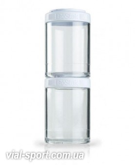 Контейнер спортивний BlenderBottle GoStak 2 Pak White (ORIGINAL)