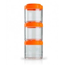 Контейнер Спортивний BlenderBottle GoStak 3 Pak Orange (ORIGINAL)