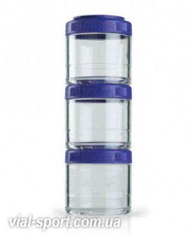 Контейнер Спортивний BlenderBottle GoStak 3 Pak Purple (ORIGINAL)