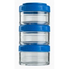 Контейнер спортивний BlenderBottle GoStak 3 * 60 Blue (ORIGINAL)