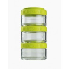 Контейнер спортивний BlenderBottle GoStak 3 * 60 Green (ORIGINAL)