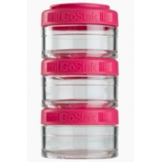 Контейнер спортивний BlenderBottle GoStak 3*60 Pink (ORIGINAL)