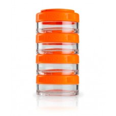 Контейнер спортивний BlenderBottle GoStak 4 * 40ml Orange (ORIGINAL)