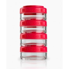 Контейнер спортивний BlenderBottle GoStak 4 * 40ml Red (ORIGINAL)