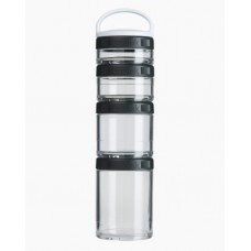 Контейнер спортивний BlenderBottle GoStak Starter 4 Pak Black (ORIGINAL)