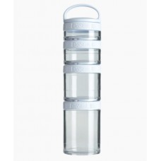 Контейнер спортивний BlenderBottle GoStak Starter 4 Pak White (ORIGINAL)