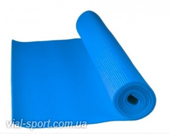 Килимок для йоги та фітнесу Power System PS-4014 FITNESS-YOGA MAT Blue