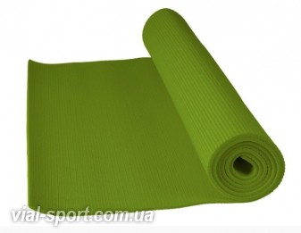 Килимок для йоги та фітнесу Power System PS-4014 FITNESS-YOGA MAT Green