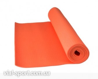 Килимок для йоги та фітнесу Power System PS-4014 FITNESS-YOGA MAT Orange