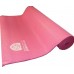 Килимок для йоги та фітнесу Power System PS-4014 FITNESS-YOGA MAT Pink