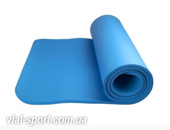 Килимок для йоги та фітнесу Power System PS-4017 FITNESS-YOGA MAT Blue