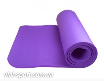 Килимок для йоги та фітнесу Power System PS-4017 FITNESS-YOGA MAT Purple