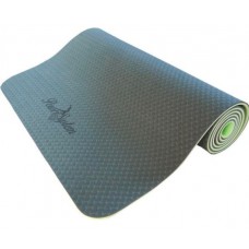 Килимок для йоги та фітнесу Power System Yoga Mat Premium PS-4056 Green